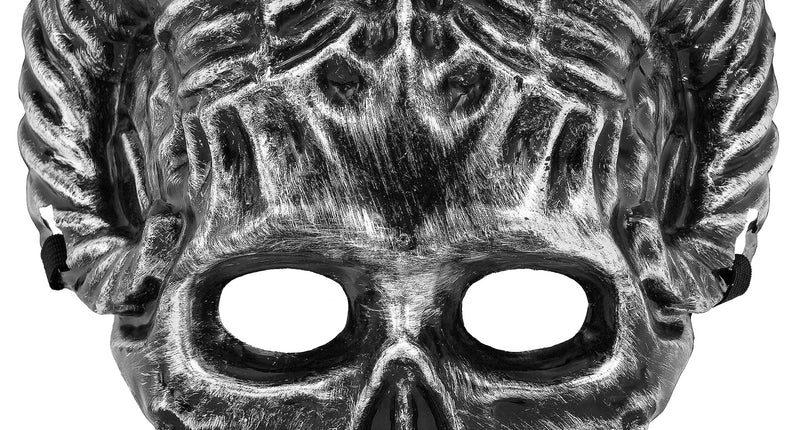 Schedel masker ram hard kunststof vooraanzicht – maskers