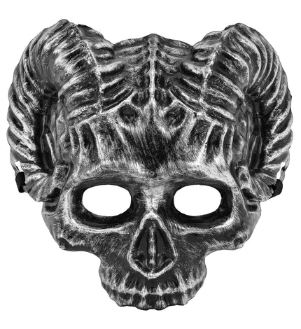 Schedel masker ram hard kunststof vooraanzicht – maskers