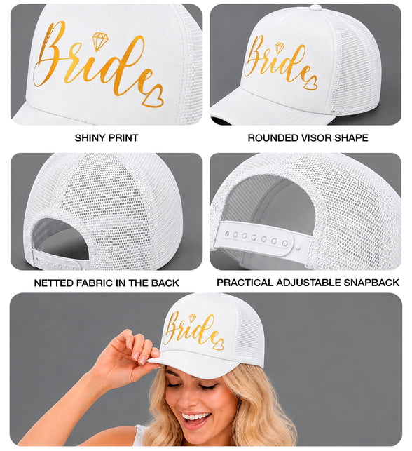 Pet bruids voor dames totaalbeeld – hoeden