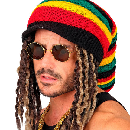 Hoed tam rasta detailopname – hoeden