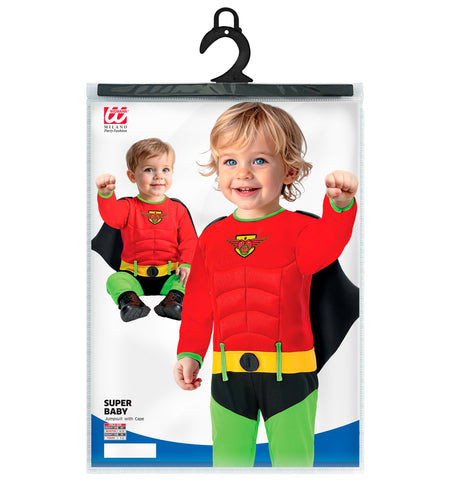 Super baby jumpsuit voor jongens (art. 2870) totaalbeeld – kostuums