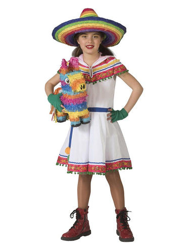 Peruviaans kostuum Paola meiden achterkant – carnaval outfit