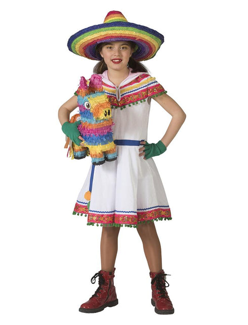 Peruviaans kostuum Paola meiden achterkant – carnaval outfit