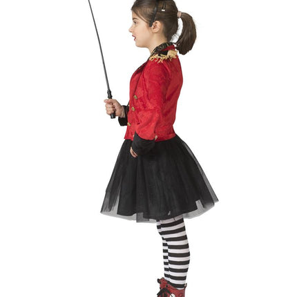 Circus directeur pak Rosy kinderen zijaanzicht – verkleedkleding