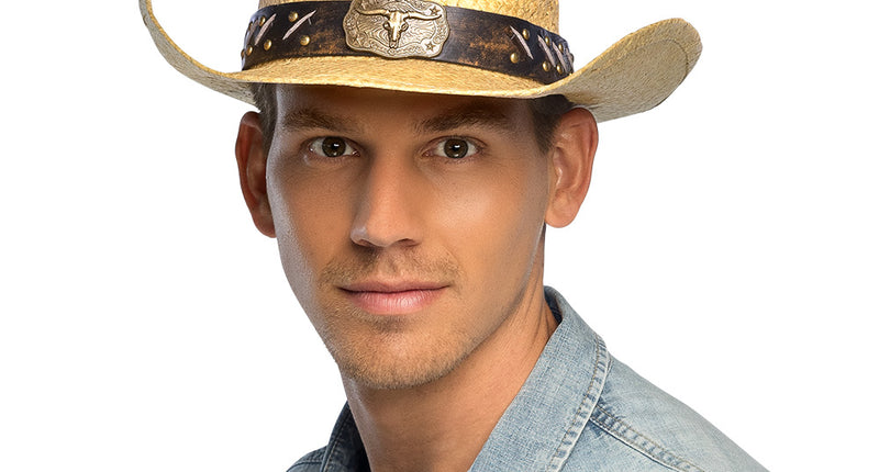 Hoed Maverick bruin cowboy Western