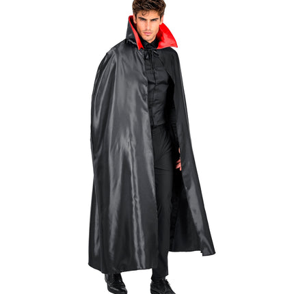 Satijn vampier cape close-up – capes