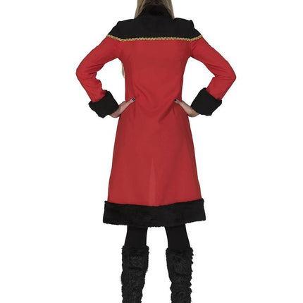 Russisch kozakken pak Tisha dames achterkant – carnaval outfit