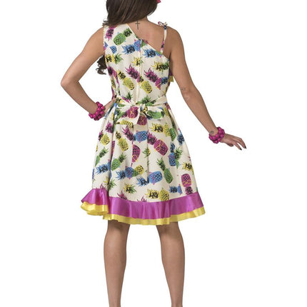 Hawaii jurkje Annabel achterkant – carnaval outfit