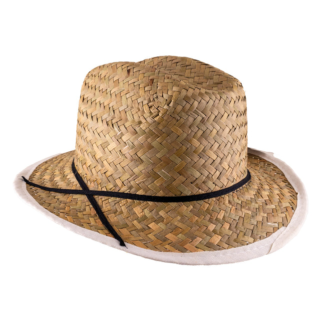 Cowboyhut aus Stroh für Erwachsene