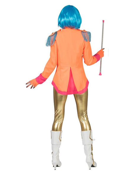Beatles slipjas oranje achterkant – carnaval outfit