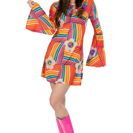 Jurk Sjanel achterkant – carnaval outfit