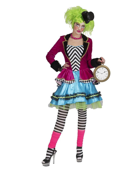 Mad Hatter pak dames vooraanzicht – carnavalskostuum