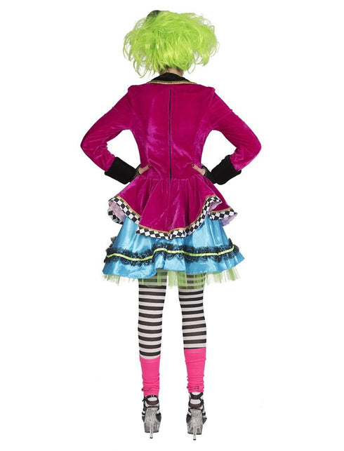 Mad Hatter pak dames achterkant – carnaval outfit