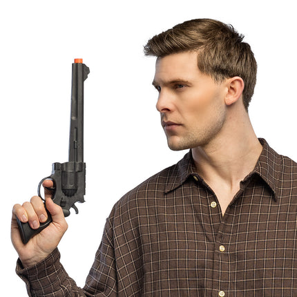 Speelgoedpistool Longshot revolver 35 cm Wild West
