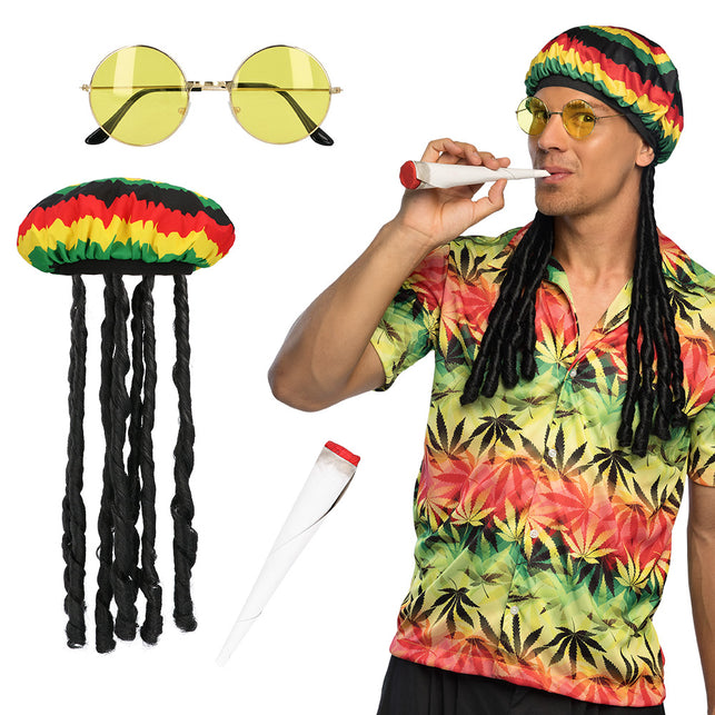 Set Rasta accessoires reggae Jamaica
