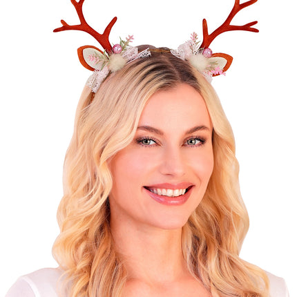 Rendier hoofddeksel sfeerbeeld – accessoires