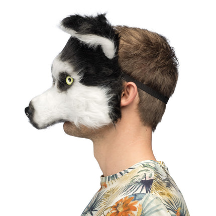 Pluchen halfmasker Husky — foto 3