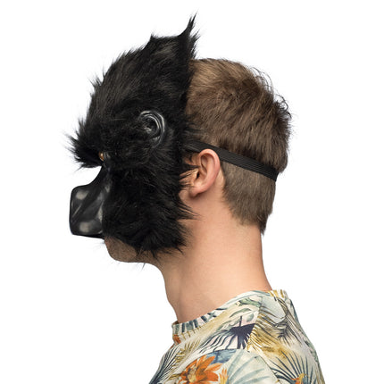 Pluchen halfmasker Gorilla — foto 2