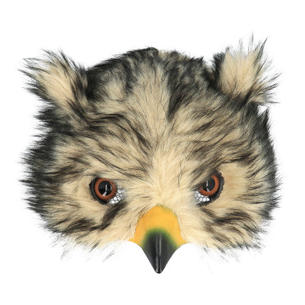Pluchen halfmasker Uil — foto 2