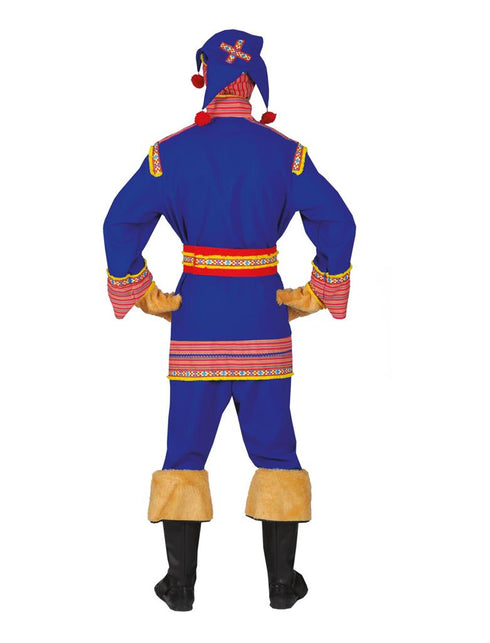 Laplander pak heren zijaanzicht – verkleedkleding