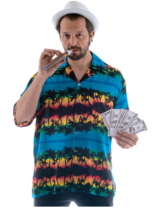 Hawaiian Shirt Aloha vooraanzicht – carnavalskostuum