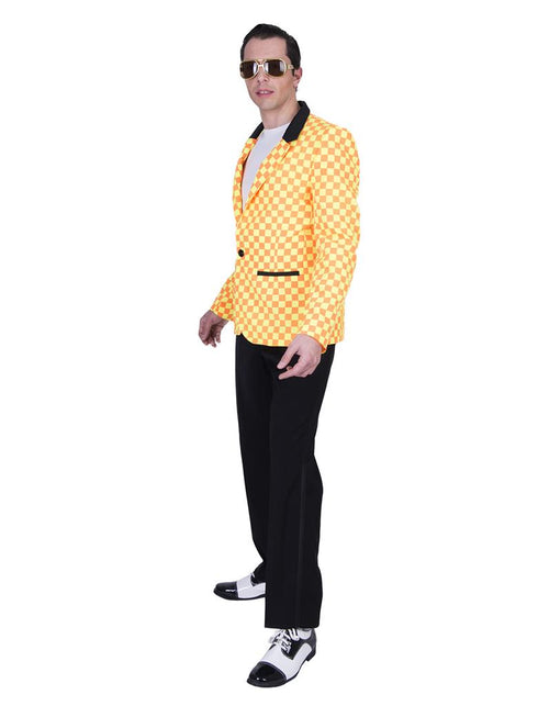 Rock en Roll pak Franklin heren zijaanzicht – verkleedkleding