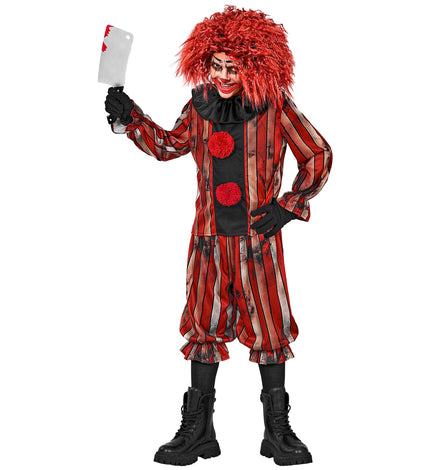 Gemene clowns jas voor jongens vooraanzicht – kostuums