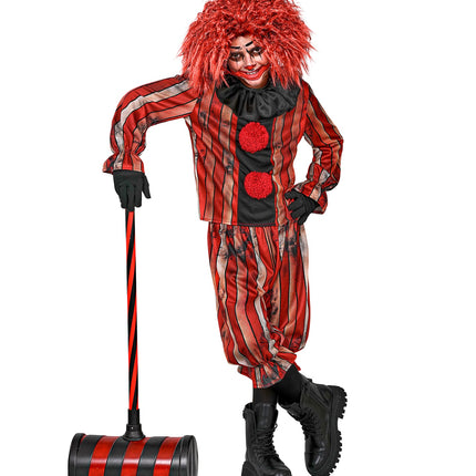 Gemene clowns jas voor jongens achterkant – kostuums