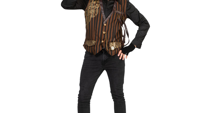 Steampunk pak Stanley vooraanzicht – carnavalskostuum