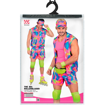Jaren 80 rollerblader kostuum voor heren productfoto – kostuums