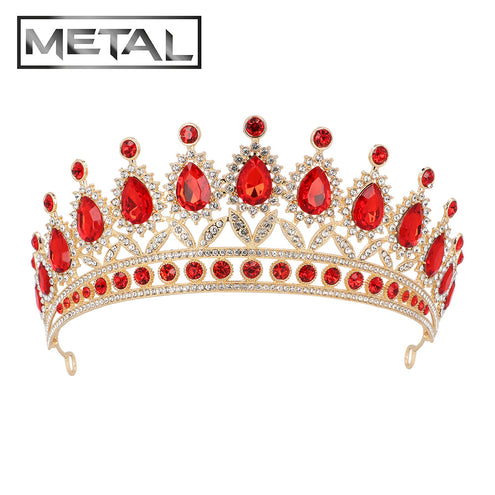 Tiara Royal Christina goud detail