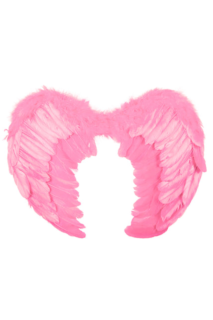 Veren vleugels roze
