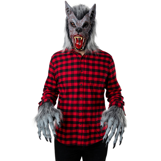 Enge weerwolf set Boris