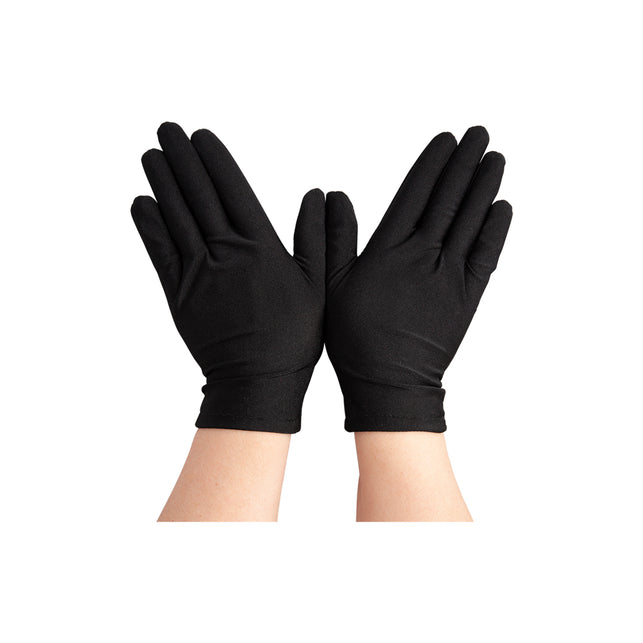 Korte dames handschoenen zwart Lini