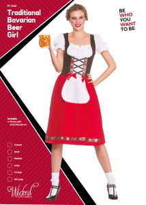 Biermeisje kostuum Helga dames — foto 2