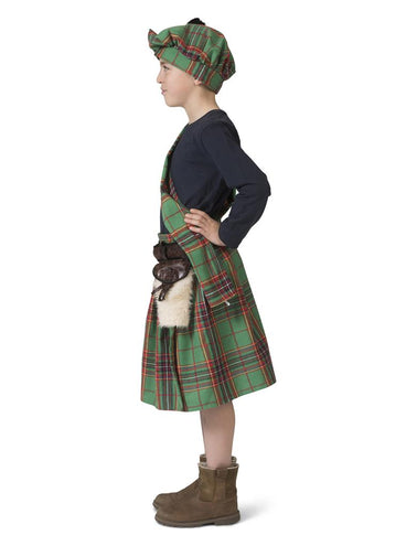 Groene Schotse kilt kinderen — foto 2