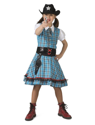 Cowgirl jurkje Blue Bird meiden