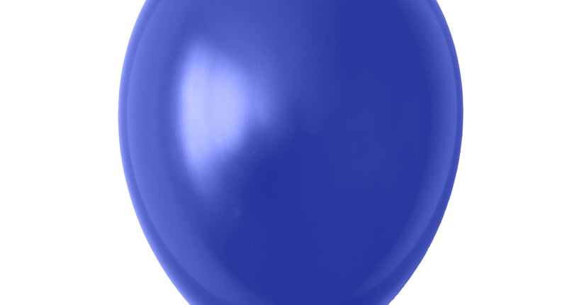 Navy blauwe latex ballonnen 100st.