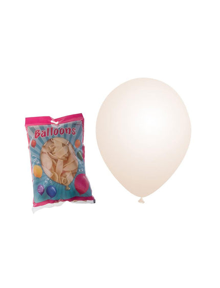 Transparante latex  ballonnen 30cm
