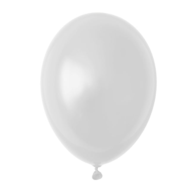 Witte  latex  ballonnen 30cm