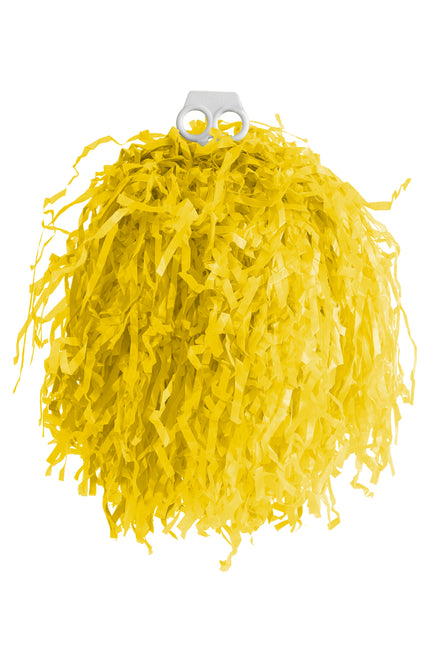 Pom pom Cheerleader ringgreep geel