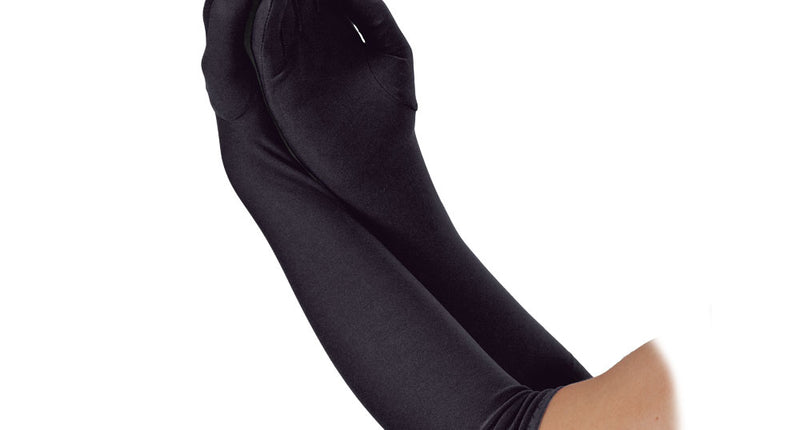 Lange handschoenen zwart