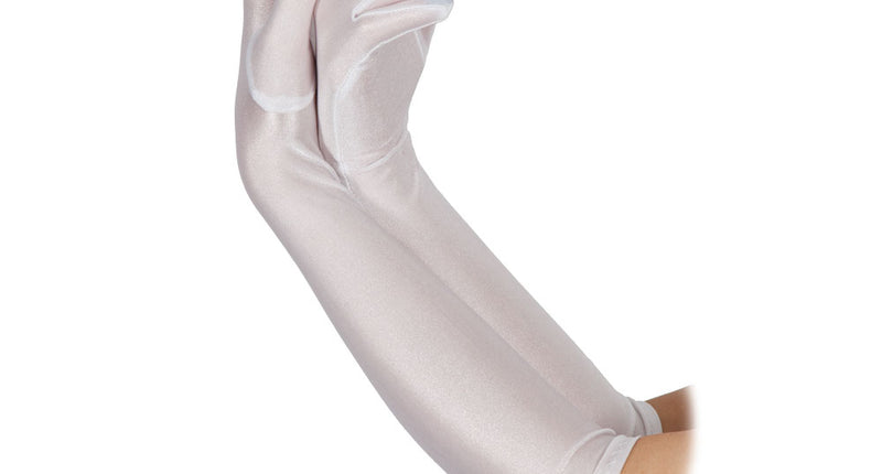 Lange handschoenen wit