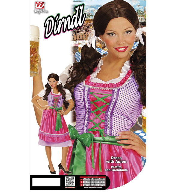 Dirndl jurk roze groen — foto 4