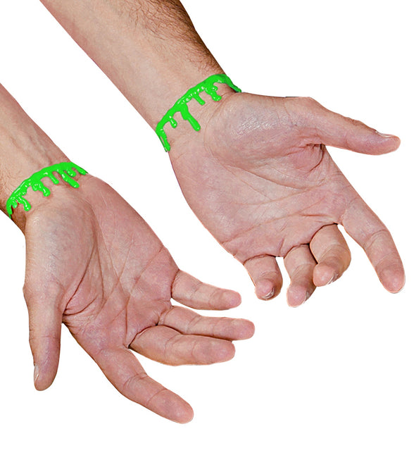 Armband groen slijm druppels — foto 3