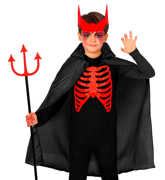 Zorro cape rood of zwart kind — foto 3