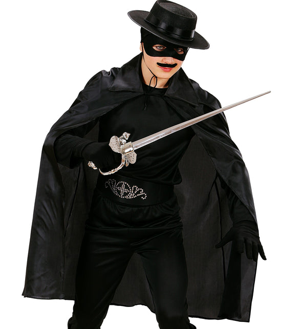 Zorro cape rood of zwart kind — foto 4