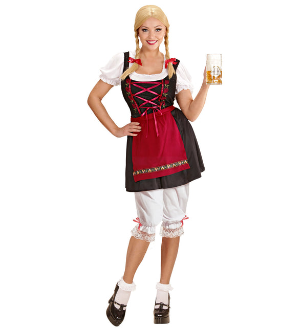 Tiroler broek wit met kant — foto 2