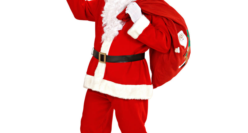 Kerstman kostuum luxe compleet