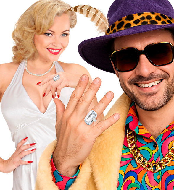 Ring met nep diamant — foto 4